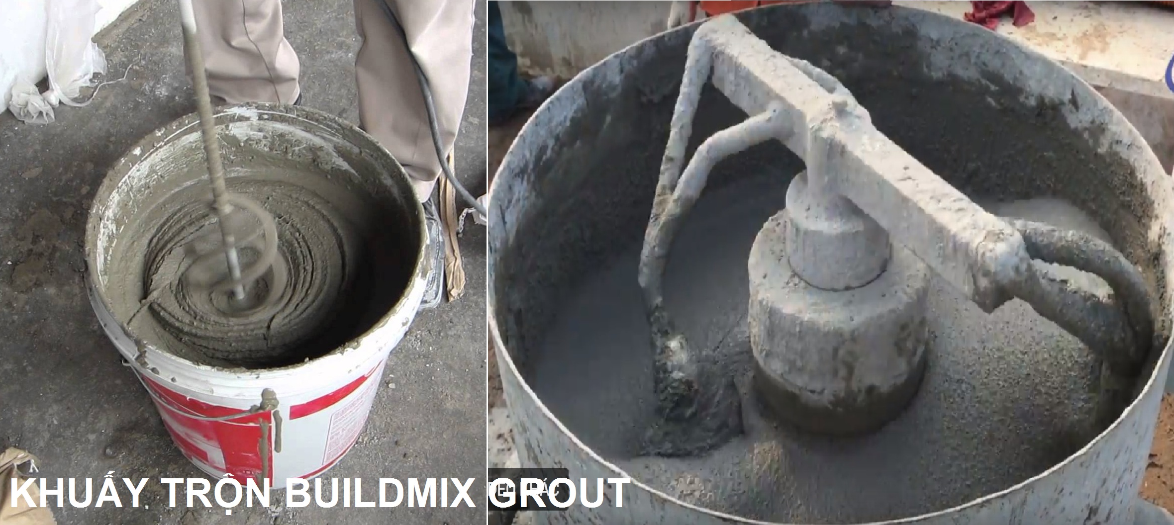 Vữa không co Buildmix Grout